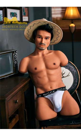 Irontech Kevin 100 cm Male Torso TPE Sex Doll - Realistic Pleasure